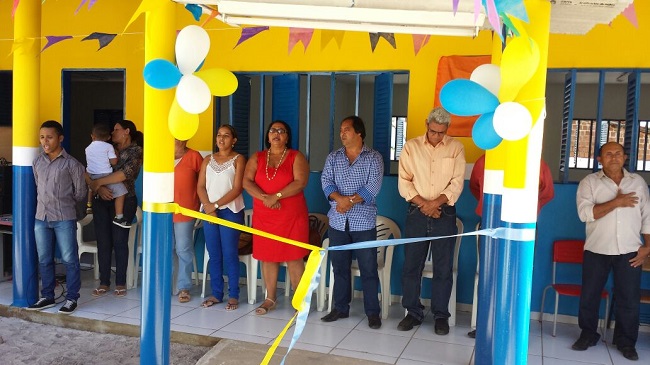 Inaugurações de escola e ruas em Ponta de Lucena