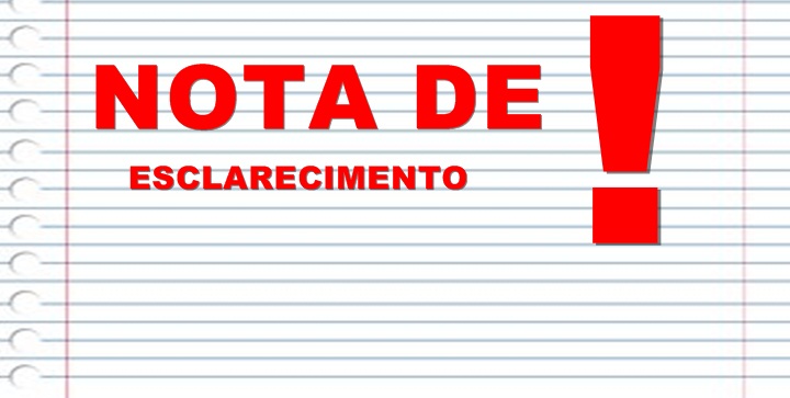 NOTA DE ESCLARECIMENTO SOBRE CONSIGNADO 