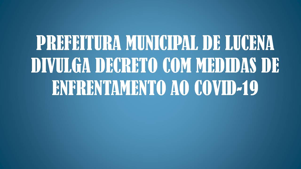 Decreto Publicado!