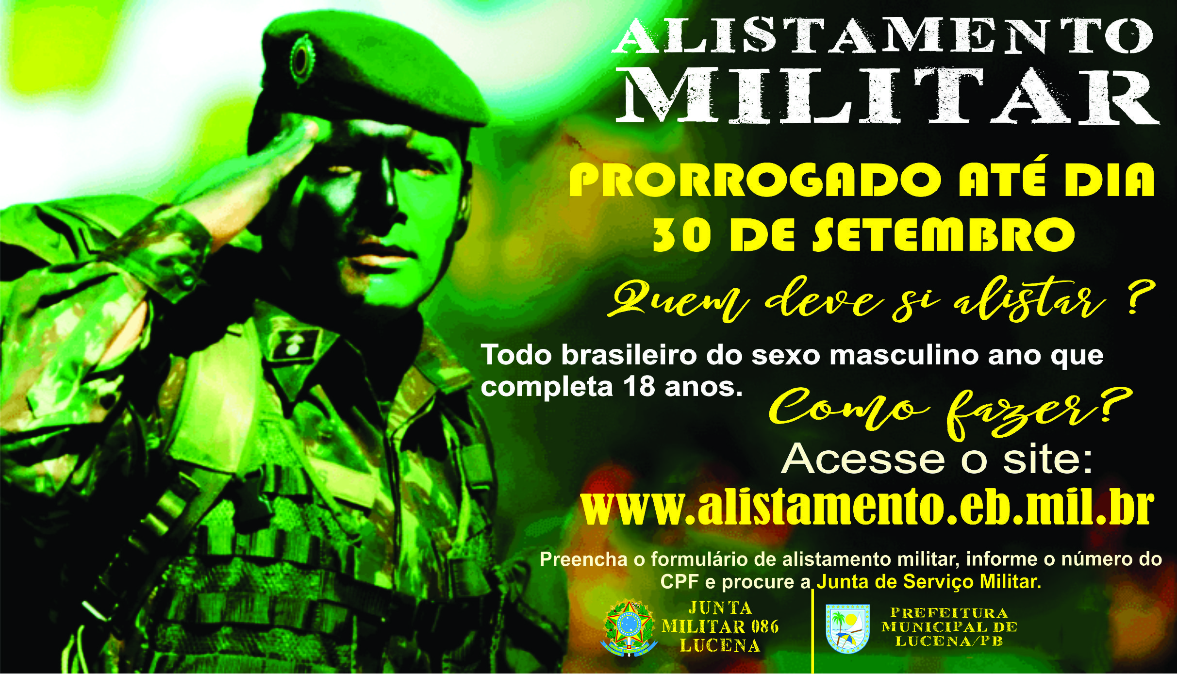 ALISTAMENTO MILITAR
