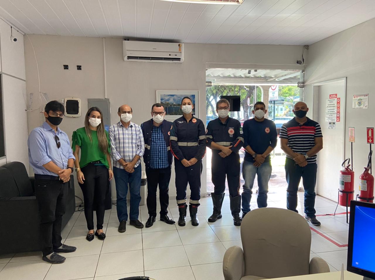 Secretário de Saúde discute parcerias e melhorias na estrutura do SAMU em Lucena